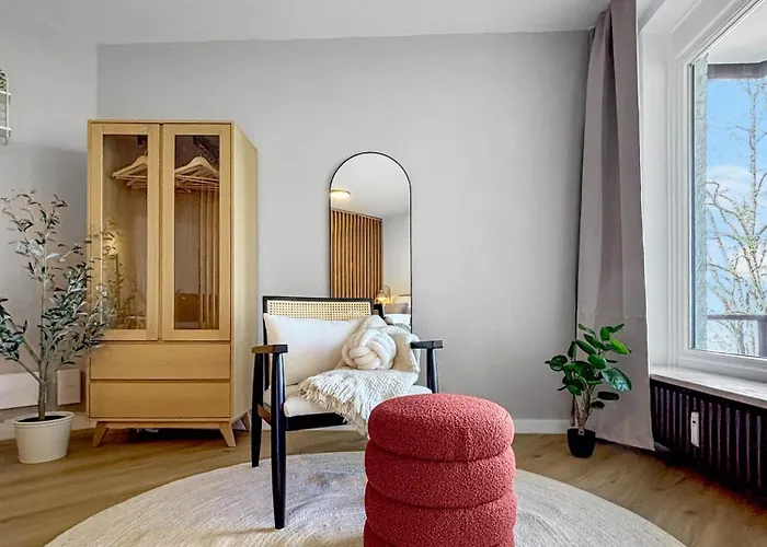 Design-apartment Mit Meerblick